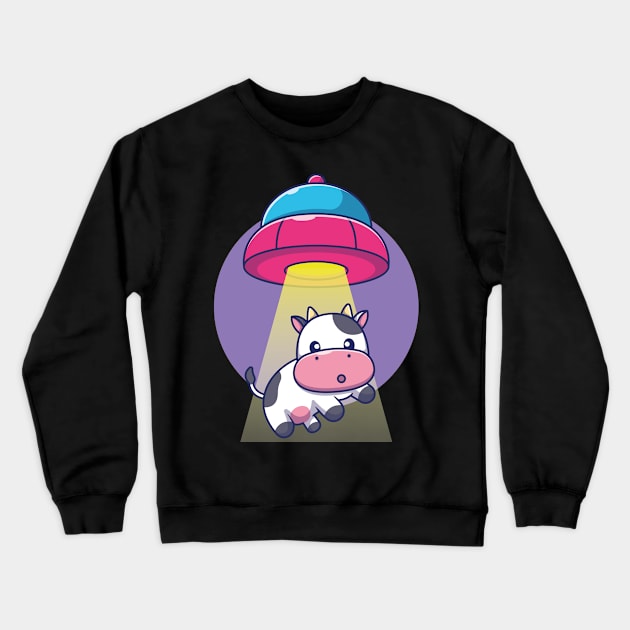 ovni cow Crewneck Sweatshirt by chicledechoclo